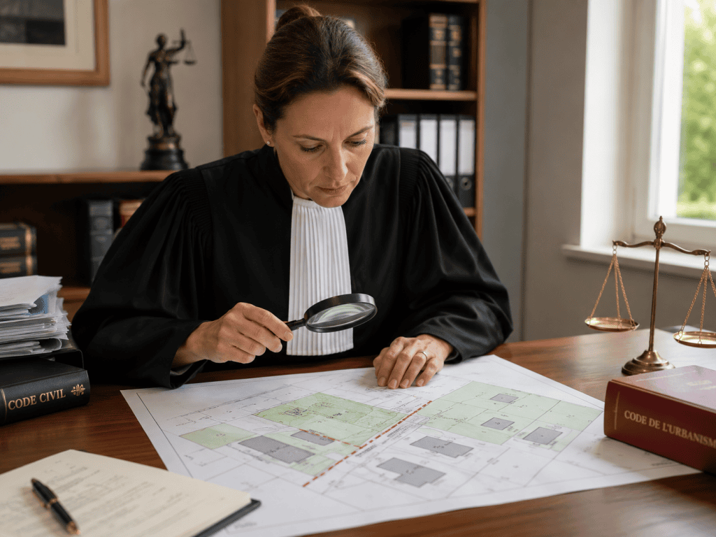 étude d'une division parcellaire