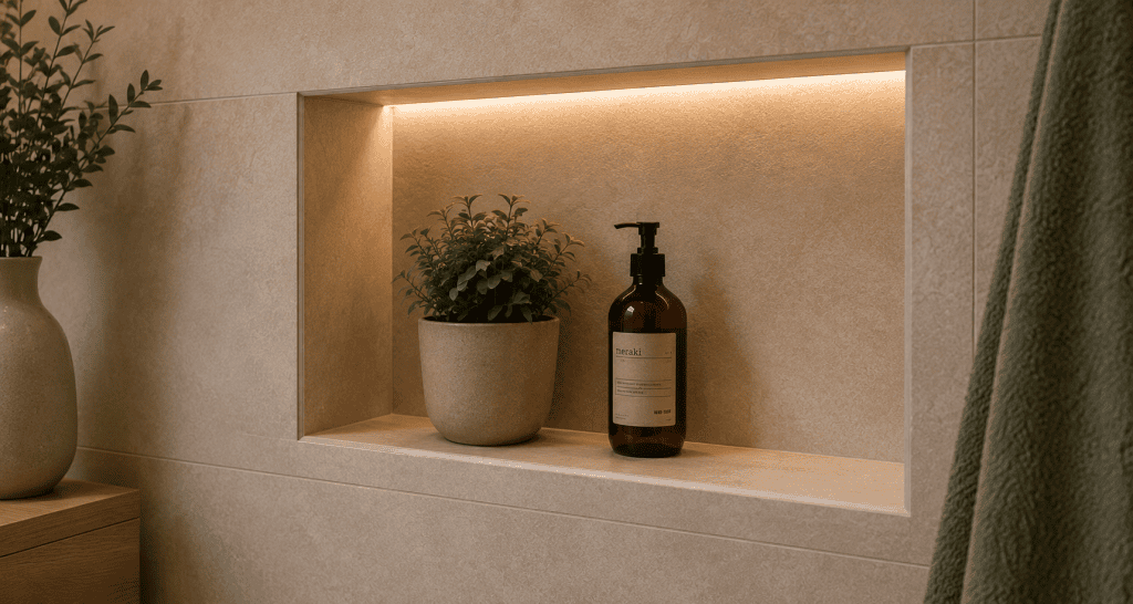 niche encastrée